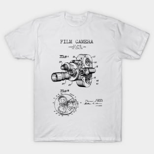 Film Camera Patent T-Shirt